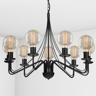 люстра Imperium Light 39980.05.05 Lviv черный 