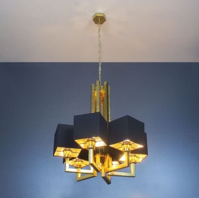 люстра Imperium Light 188655.60.05 Lord золота поталь / черный 