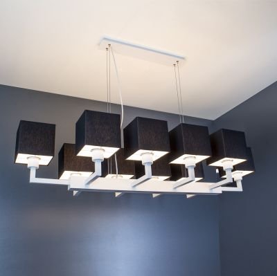 люстра Imperium Light 18810117.01.05 Lord білий / чорний