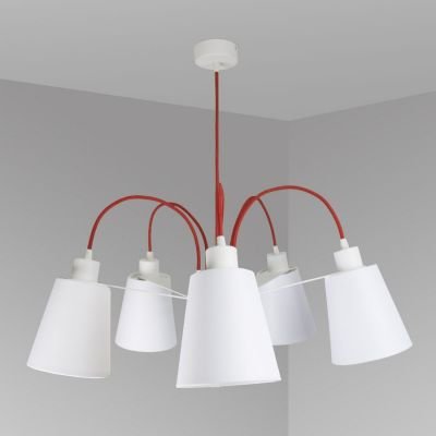 люстра Imperium Light 66570.16.01 Helsinki красный 