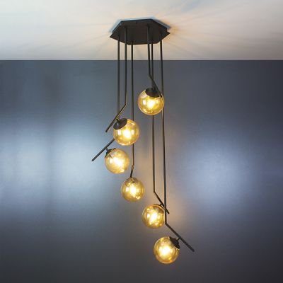 люстра Imperium Light 2556120.05.23 Grape черный / коричневый