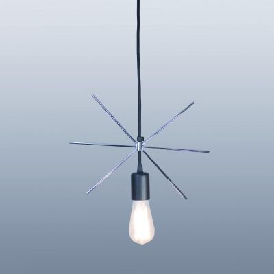 підвісний світильник Imperium Light 93105.05.09 Geometry чорний / хром