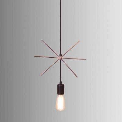 подвесной светильник Imperium Light 93105.05.49 Geometry черный / медь 