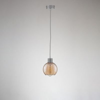 підвісний світильник Imperium Light 604114.22.69 Firefly open срібло / чорний дым