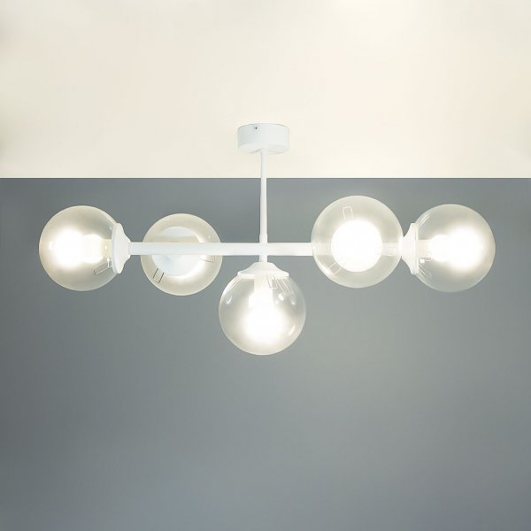 люстра Imperium Light 140570.01.00 Frost белый / прозрачный 