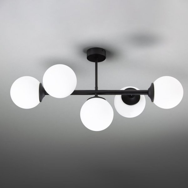 люстра Imperium Light 140570.05.01 Frost чорний / білий