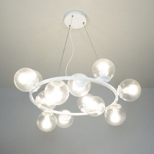 люстра Imperium Light 1401280.01.00 Frost белый / прозрачный 