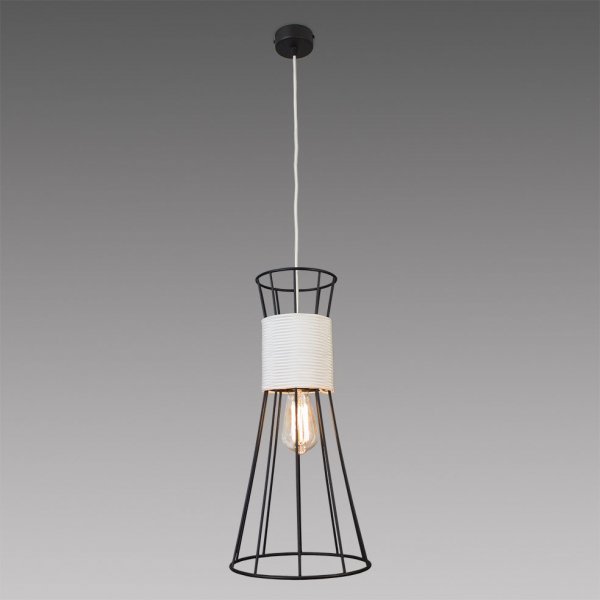 подвесной светильник Imperium Light 84150.05.01 Corset черный / белый 