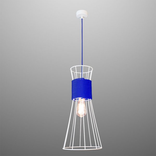 підвісний світильник Imperium Light 84150.01.29 Corset білий / синій