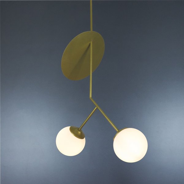 люстра Imperium Light 414250.12.01 Cherry золото / білий