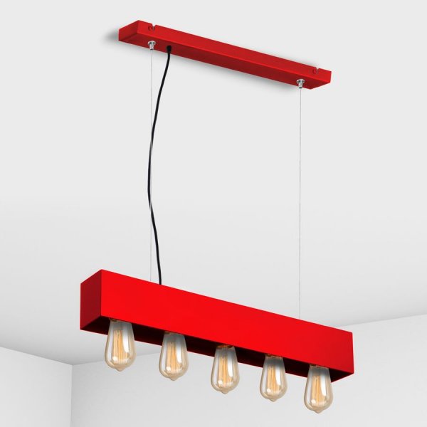 підвісний світильник Imperium Light 265574.16.16 Camelot червоний