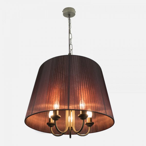 люстра Imperium Light 63555.21.45 Bremen бронза античная / коричневый 