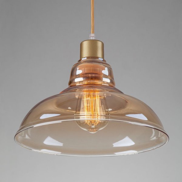 подвесной светильник Imperium Light 652128.12.23 Boise золото / медовый