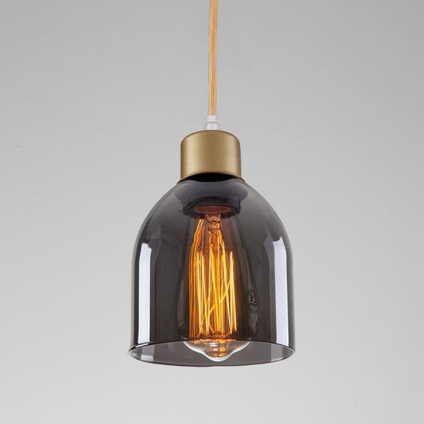 підвісний світильник Imperium Light 650113.12.69 Belo золото / чорний дим