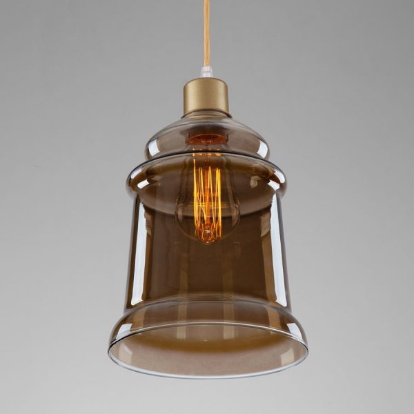 підвісний світильник Imperium Light 655124.12.23 Bell золото / медовий
