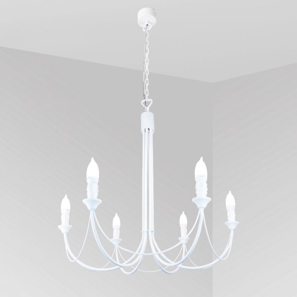 люстра Imperium Light 54675.01.01 Bavaria білий