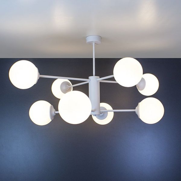 люстра Imperium Light 256866.01.01 Atlant білий