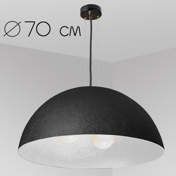 підвісний світильник Imperium Light 07370.05.22 Alps чорний / срібло