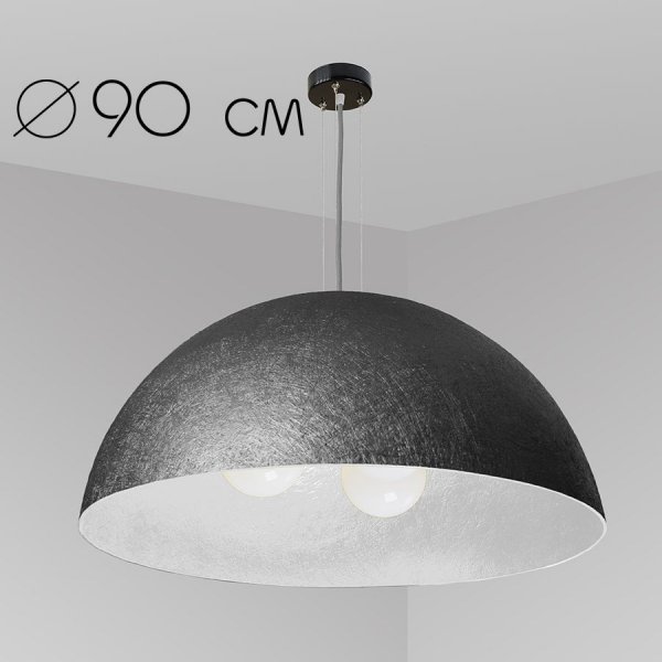 підвісний світильник Imperium Light 07390.54.22 Alps антрацит / срібло