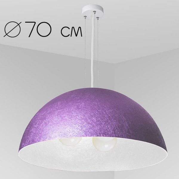 подвесной светильник Imperium Light 07370.55.01 Alps сиреневый / белый