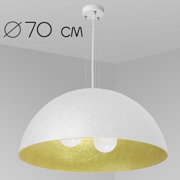 підвісний світильник Imperium Light 07370.01.12 Alps білий / золото