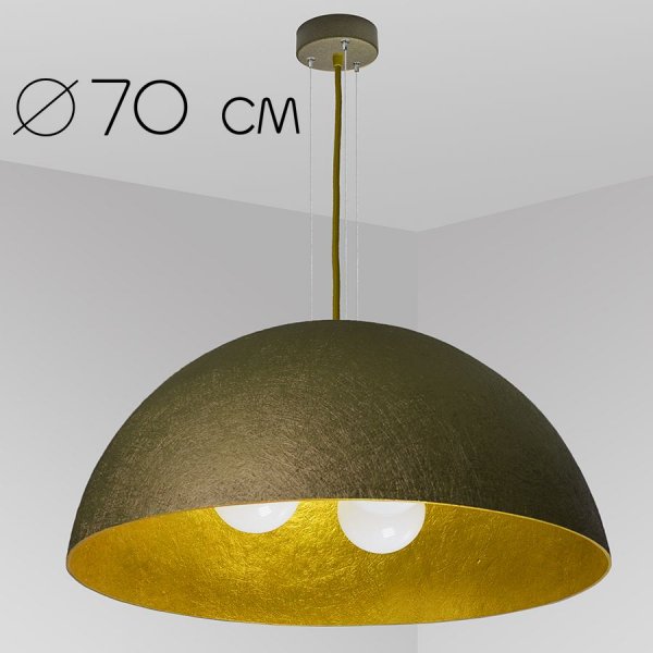 підвісний світильник Imperium Light 07370.21.48 Alps антична бронза / червоне золото