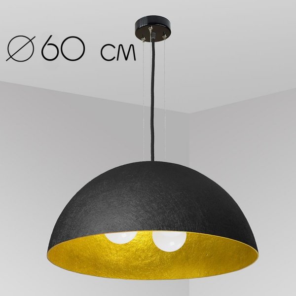 підвісний світильник Imperium Light 07360.05.48 Alps чорний / червоне золото