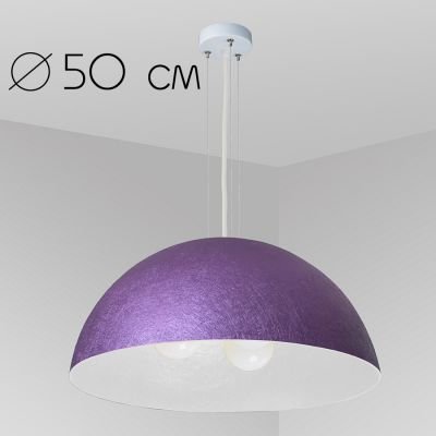 подвесной светильник Imperium Light 07350.55.01 Alps сиреневый / белый 