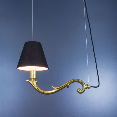 підвісний світильник Imperium Light 211140.12.05 Afina золото / чорний