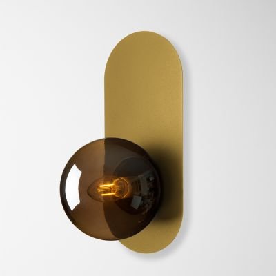 настінний світильник Imperium Light 753131.12.69 Franko золото / чорний дим