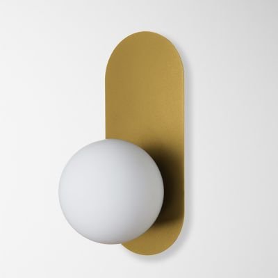 настінний світильник Imperium Light 753131.12.01 Franko золото / білий