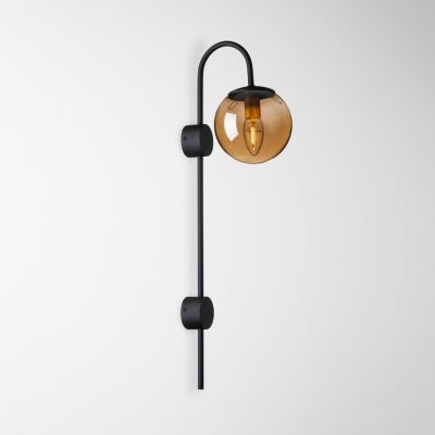 настінний світильник Imperium Light 731160.05.69 Glen чорний / чорний дим