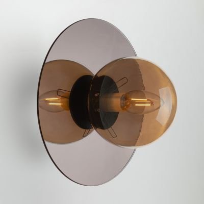 настенный светильник Imperium Light 703123.72.69 Melchior дзеркало темне / чорний дим