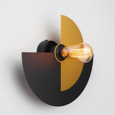 настінний світильник Imperium Light 657135.05.12 Turangi чорний / золото