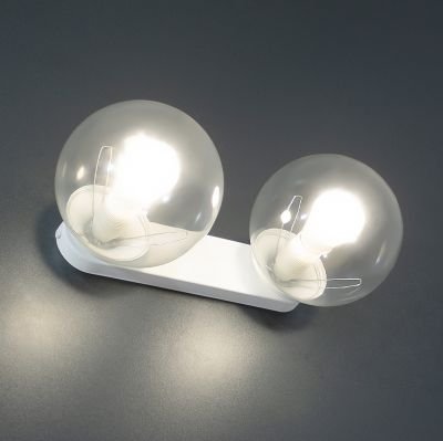 настінний світильник Imperium Light 157217.01.00 Quebec білий / прозорий