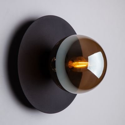 настенный светильник Imperium Light 341123.05.69 Quest чорний / чорний дим