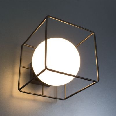 настенный светильник Imperium Light 309117.05.01 Rio чорний / білий