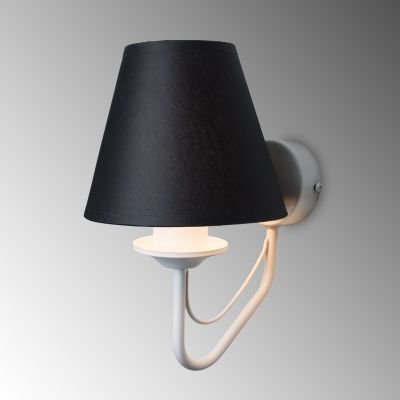 настінний світильник Imperium Light 99120.01.05 Night Lviv білий / чорний