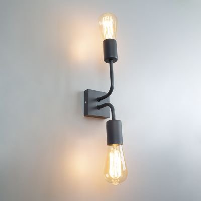 настенный светильник Imperium Light 83229.08.08 Hydra сірий