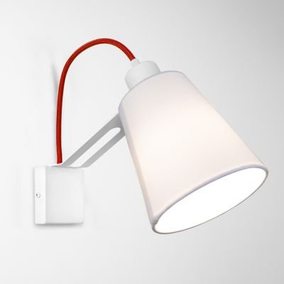 настенный светильник Imperium Light 75125.01.16 Helsinki білий / червоний