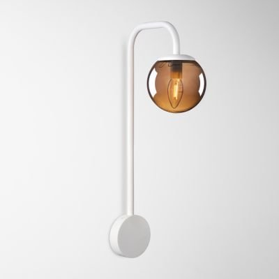 настінний світильник Imperium Light 574155.01.69 Giraffe білий / чорний дим