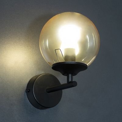 настінний світильник Imperium Light 140120.05.23 Frost чорний / коричневий