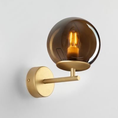 настінний світильник Imperium Light 140120.12.69 Frost золото / чорний дим