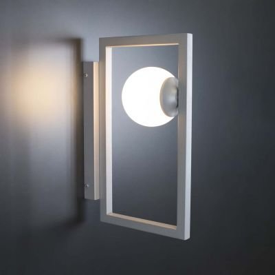 настінний світильник Imperium Light 365140.22.01 Country срібло / білий