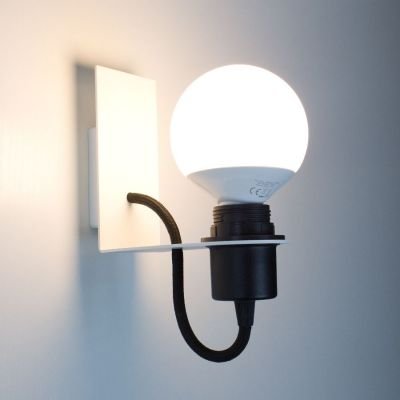 настінний світильник Imperium Light 56117.01.05 Calypso білий / чорний