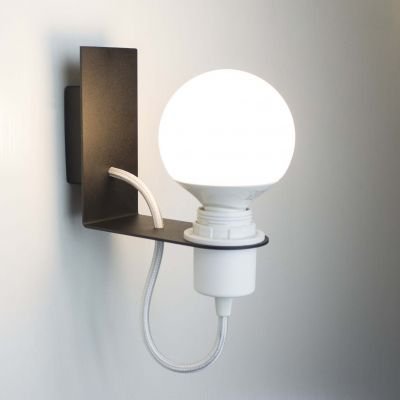 настінний світильник Imperium Light 56117.05.01 Calypso чорний / білий