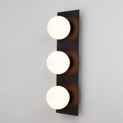 настінний світильник Imperium Light 602360.05.01 Bayra чорний / білий