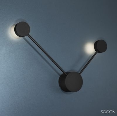 настенный светильник Imperium Light 422252.05.91 Antenna чорний