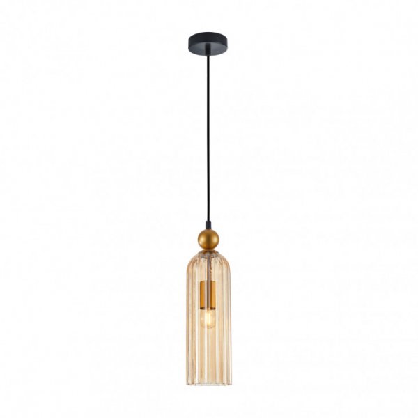 підвісний світильник ITALUX PND-28636-1L-GD-AMB Levie