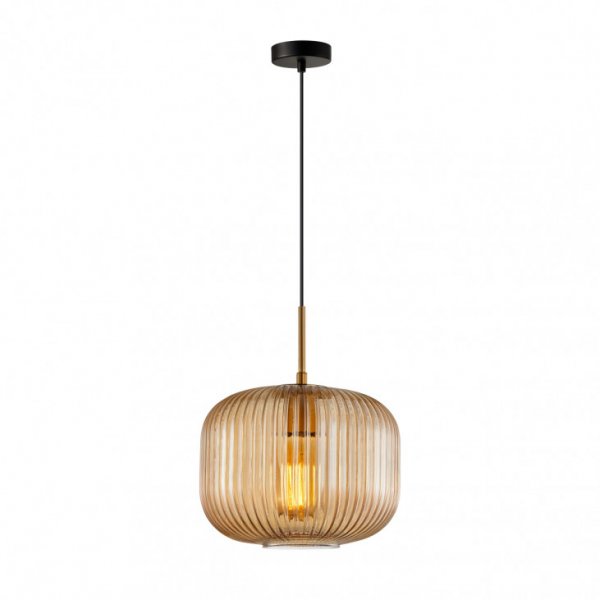 підвісний світильник ITALUX PND-26476-1-BRO-AMB Gavino